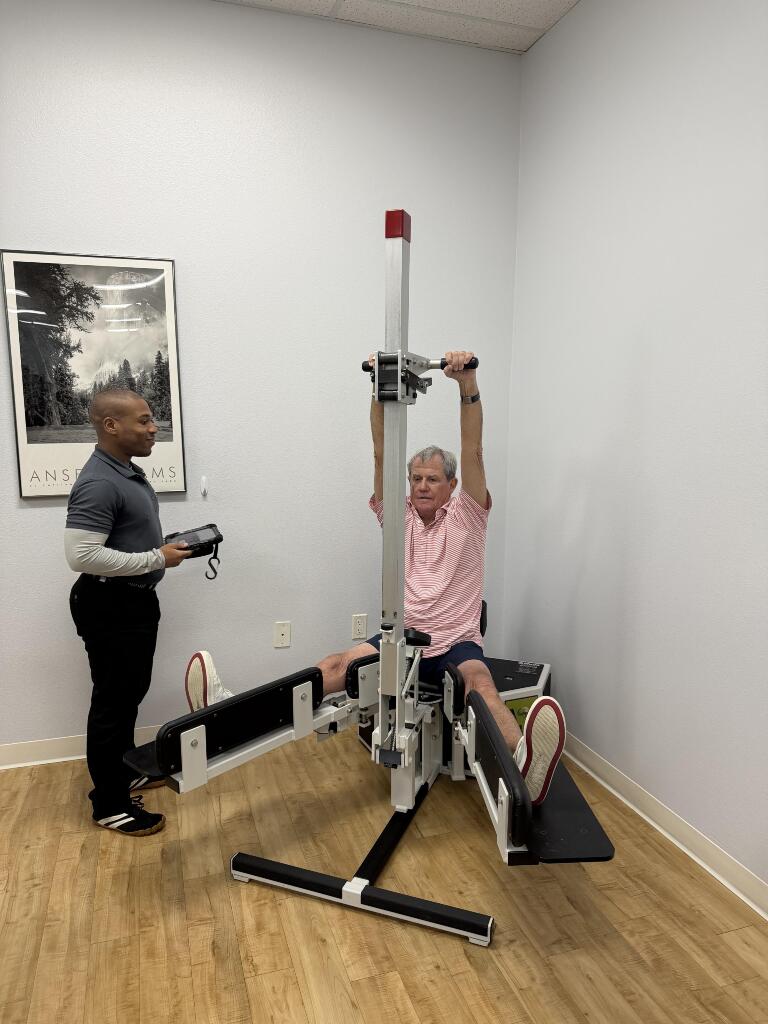 Super Stretch machine at Strengthening The Suncoast