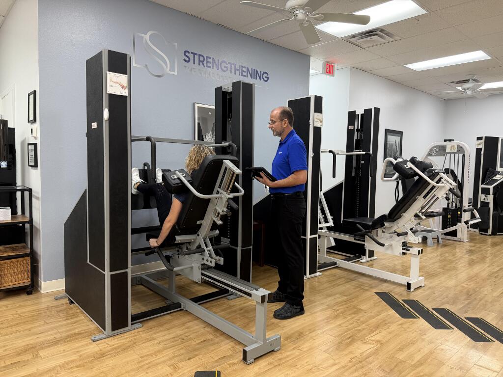 Working on MedX Leg Press Working All Leg Muscles
